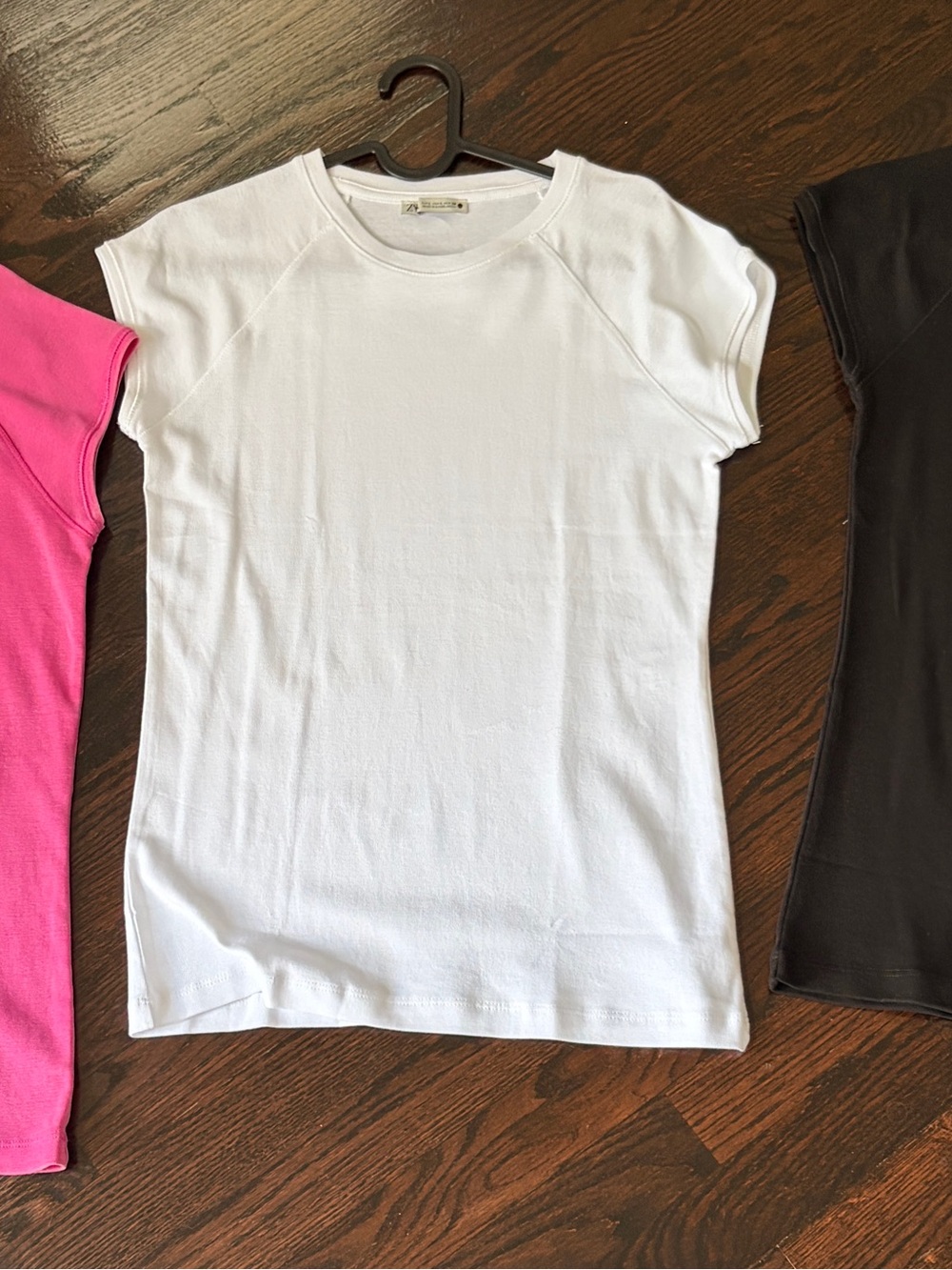 Zara Girls White Short Sleeve Tee